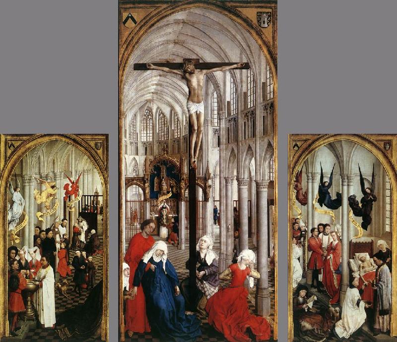 Rogier van der Weyden Seven Sacraments oil painting picture